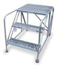 COTTERMAN 2WP2424A3B8AC1P6 ROLLING WORK PLATFORM STEEL 20 IN H