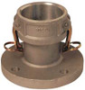 DIXON VALVE  COUPLING 300-DL-AL FLANGE COUPLER 3 X 3 IN 125 PSI ALUMINUM