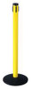 RETRACTA-BELT 301YA-RCV RECEIVER POST 40 IN H YELLOW ALUMINUM