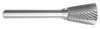 MONSTER 310-001227 CARBIDE BUR INVERTED CONE 1/4 1/4 SHANK
