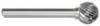 MONSTER 310-002094 CARBIDE BUR BALL SHAPE 5/8 IN 1/4 SHANK