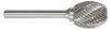 MONSTER 310-002105C CARBIDE BUR OVAL 1/4 IN 1/4 SHANK