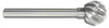 MONSTER 310-002508 BALL BUR SD,SINGLE END,5/8",CARBIDE