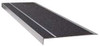 WOOSTER PRODUCTS 311BLA3 STAIR TREAD BLK EXTRUDED ALUM 3 FT W
