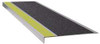 WOOSTER PRODUCTS 311YB3 STAIR TREAD YELLOW/BLACK EXTRUDED ALUM