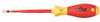 WIHA TOOLS 32052 INSLTD SLOTTED SCREWDRIVER, 3/16 IN