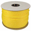ORION ROPEWORKS INC 350080-00600-R0278 1/4" X 600' TWISTED POLYLITE YELLOW