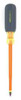 IDEAL 35-9691 INSULATED SCREWDRIVER SQ #1 X 10-1/4 IN