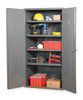 DURHAM MFG CO 3603-95 4 SHELF LOCKING STORAGE CABINET