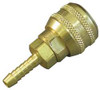 HANSEN 4006E COUPLER BODY HOSE BARB 3/8 BRASS