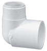 LASCO 410005 STREET ELBOW 1/2 IN MPT X SLIP