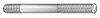 TE-CO 41052 DBL END THD STUD 7/8-9 X 5 OAL PK2