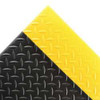 NOTRAX 419S0036BY ANTIFATIGUE MAT,BLACK,YLLWBRDR,3FT.X6FT.