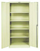 HALLOWELL 425S24A-PT STORAGE CABINET,72"X48"X24",TAN,4SHLV