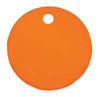 C.H. HANSON 43014 BLANK TAG,ALUM,2IN H,2IN W,ORANGE,PK5