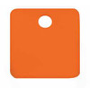 C.H. HANSON 43034 BLANK TAG,ALUM,2IN H,2IN W,ORANGE,PK5