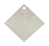 C.H. HANSON 43129 BLANK TAG,SS,1 1/4IN H,1 1/4IN W,PK25