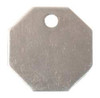 C.H. HANSON 43131 BLANK TAG,SS,1 1/4IN H,1 1/4IN W,PK25