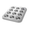CHICAGO METALLIC 45225 PAN MUFFIN 12 CT 12-7/8X17-7/8" ALUM