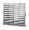 DAYTON 4C835 SHUTTER WALL 36 IN DBL PANNEL WHITE ALUM