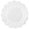 HOFFMASTER 500238 DOILY RND 5" FRENCH LACE WHT