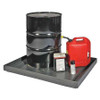 ENPAC 5002-BK SPILL TRAY BLACK 21.5 GAL. HDPE