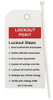 BRADY SPC ABSORBENTS 50194 SAFETY & FACILITY TAGS; MESSAGE TYPE: LO