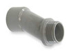CANTEX 5133183 CONDUIT ADAPTER,PVC,TRADE SIZE 1 1/4IN