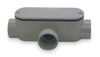 CANTEX 5133565 CONDUIT OUTLET BODY,PVC,TRADE SIZE 1IN