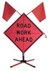 BRADY SPC ABSORBENTS 57067 SIGN STAND,ALUMINUM,26 IN MAXIMUM MAST H