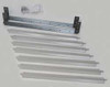 DAYTON 5ZKC5 LOUVER SET GRAY 16-11/16 IN H STEEL