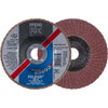 PFERD 62140 FLAP DISC,AL/OXD,40 GRIT,T27,4"X5/8"