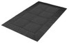 NOTRAX 621S3636BL ANTIFATIGUE MAT,BLACK,3FT. X 3FT.