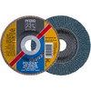 PFERD 63012 FLAP DISC,ZIRC,60 GRIT,TYPE 27,5"X7/8"