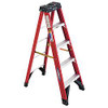 WERNER CO 6305 STEPLADDER FIBERGLASS 5 FT H 375 LB CAP