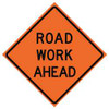 USA-SIGN 669-C/36-DGFO-RW TRAFFIC SIGN ROAD WORK AHEAD H 36 IN.