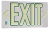JESSUP MANUFACTURING 7122-B D6996 EXIT SIGN 8-3/4 X 15-3/8IN GRN/WHT