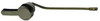 AMERICAN STANDARD 7381231-200.2950A TRIP LEVER TOILET METAL SATIN NICKEL