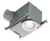 BROAN 744 RECESSED BATH FAN & LIGHT, 70 CFM, 1.5 S