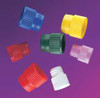 UNIMED MIDWEST INC 8595 THUMB CAPS PUSH IN LDPE WHITE CLR PK1000