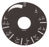 APW WYOTT 8706225 DECAL DIAL PLATE