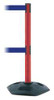 TENSABARRIER 886T2-21-MAX-NO-L5X-C BARRIER POST WITH BELT 13 FT L BLUE