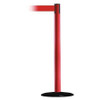 TENSABARRIER 889B-33-21-MAX-NO-R5X-C BARRIER POST WITH BELT 13 FT L RED