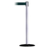 TENSABARRIER 889B-33-32-STD-NO-G6X-C BARRIER POST WITH BELT 7-1/2 FT L GREEN