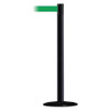 TENSABARRIER 889B-33-33-MAX-NO-G6X-C BARRIER POST WITH BELT 13 FT L GREEN