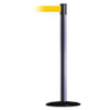 TENSABARRIER 889B-33-73-MAX-NO-Y5X-C BARRIER POST WITH BELT 13 FT L YELLOW