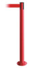 TENSABARRIER 889F-21-21-STD-NO-R5X-C FIXED BARRIER POST WITH BELT RED
