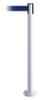 TENSABARRIER 889F-32-32-MAX-NO-L5X-C FIXED BARRIER POST W/ BELT 13 FT L BLUE