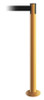 TENSABARRIER 889F-35-35-STD-NO-B9X-C FIXED BARRIER POST WITH BELT BLACK