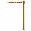 TENSABARRIER 889F-35-35-STD-NO-YAX-C-20YJ09 FIXED BARRIER POST WITH BELT 7-1/2 FT L